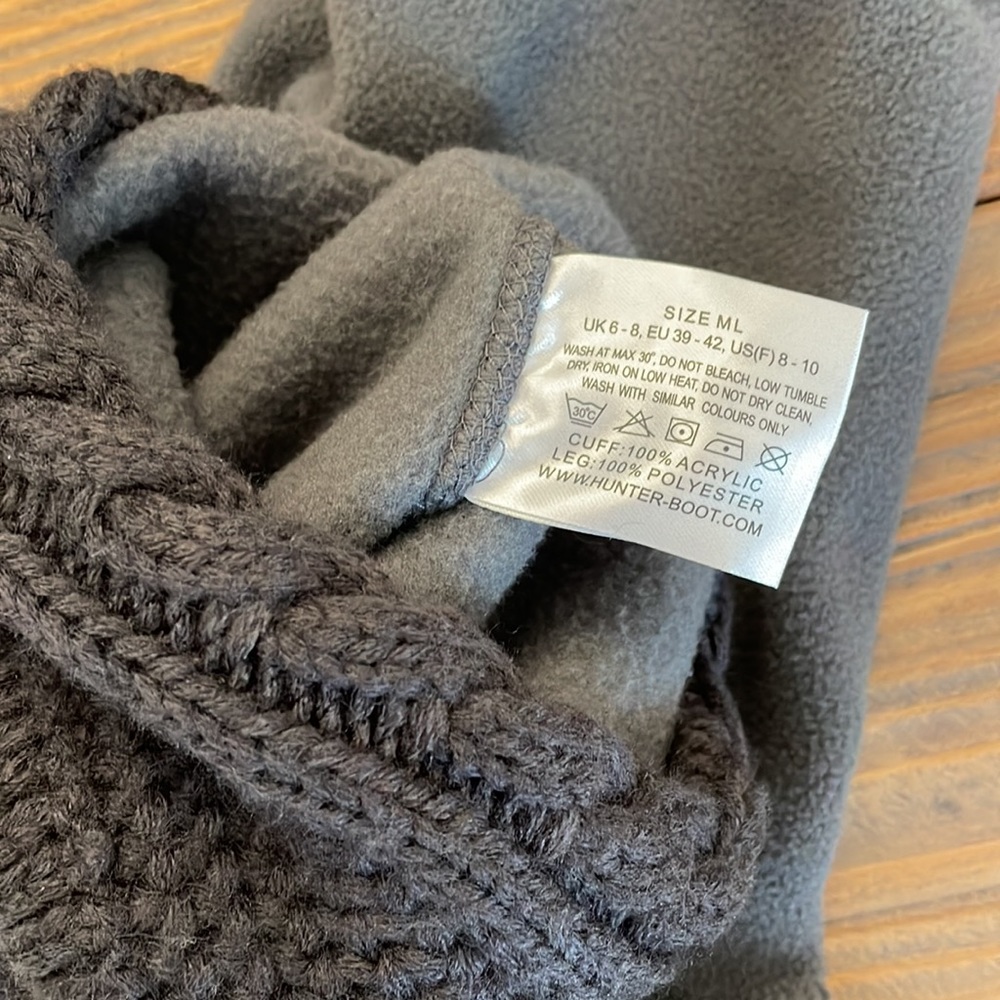 Hunter Boot Fleece Insert Size M/L - image 2